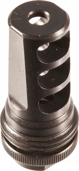 Silencerco 1/2-28 3-Port ARS Muzzle Brake, Black - AC142 - Muzzle Device for AR-15 - view 2