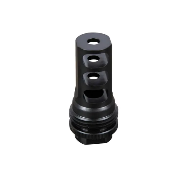 SilencerCo 30 Cal Muzzle Brake - AC591 - Muzzle Device for AR-15, vista 1