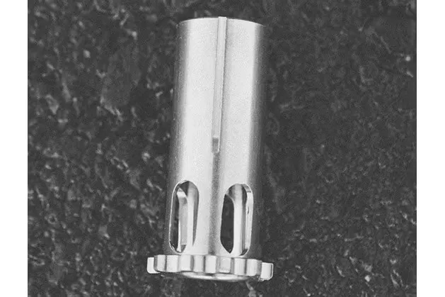 SilencerCo AC1756 Piston  1/2"-28 tpi Stainless Steel - Muzzle Device for AR-15 - view 2