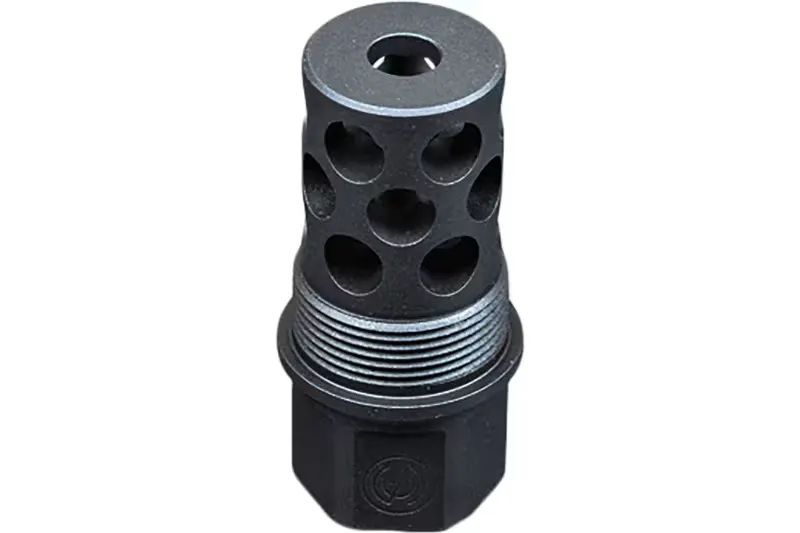 SilencerCo AC5231 Tomd Muzzle Brake Black Matte 1/2"x28 Threads 223 Cal - Muzzle Device for AR-15 - view 2