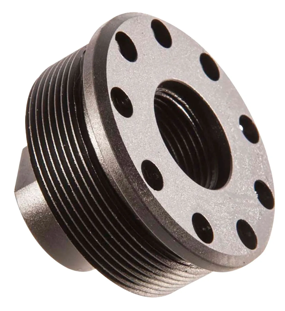 Silencerco Alpha M13x0.75 Direct Thread Mount, Black - AC2629 - Muzzle Device for AR-15, vista 1