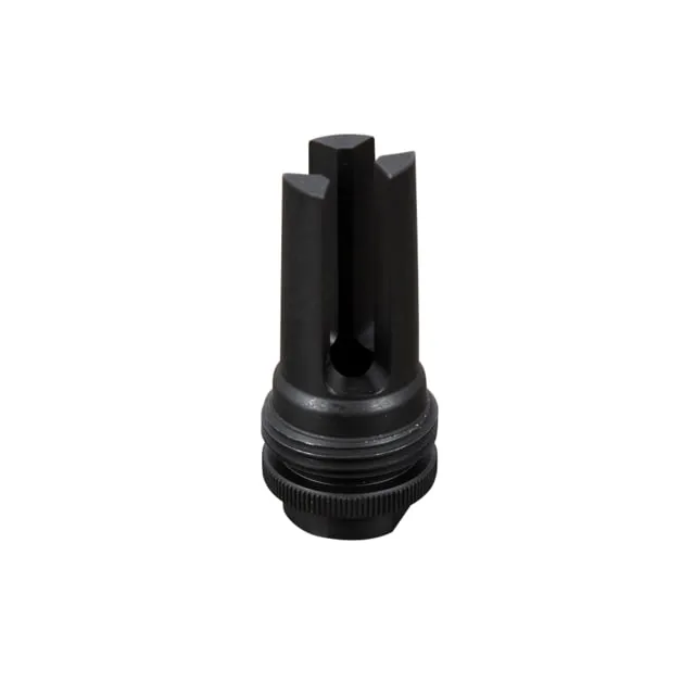 SilencerCo ASR Flash Hider M15x1 .30 Caliber Black - Muzzle Device for AR-15, vista 1