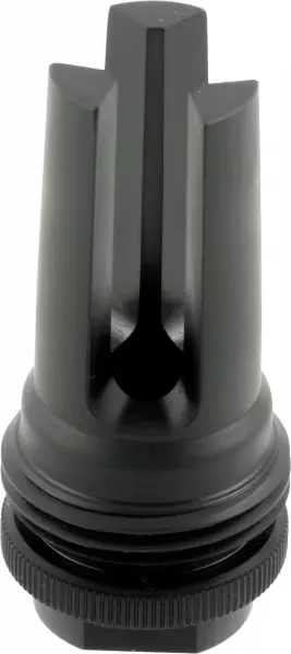 Silencerco Black Steel ASR Flash Hider, .7.62mm, 1/2-28 - AC1283 - Muzzle Device for AR-15 - view 2