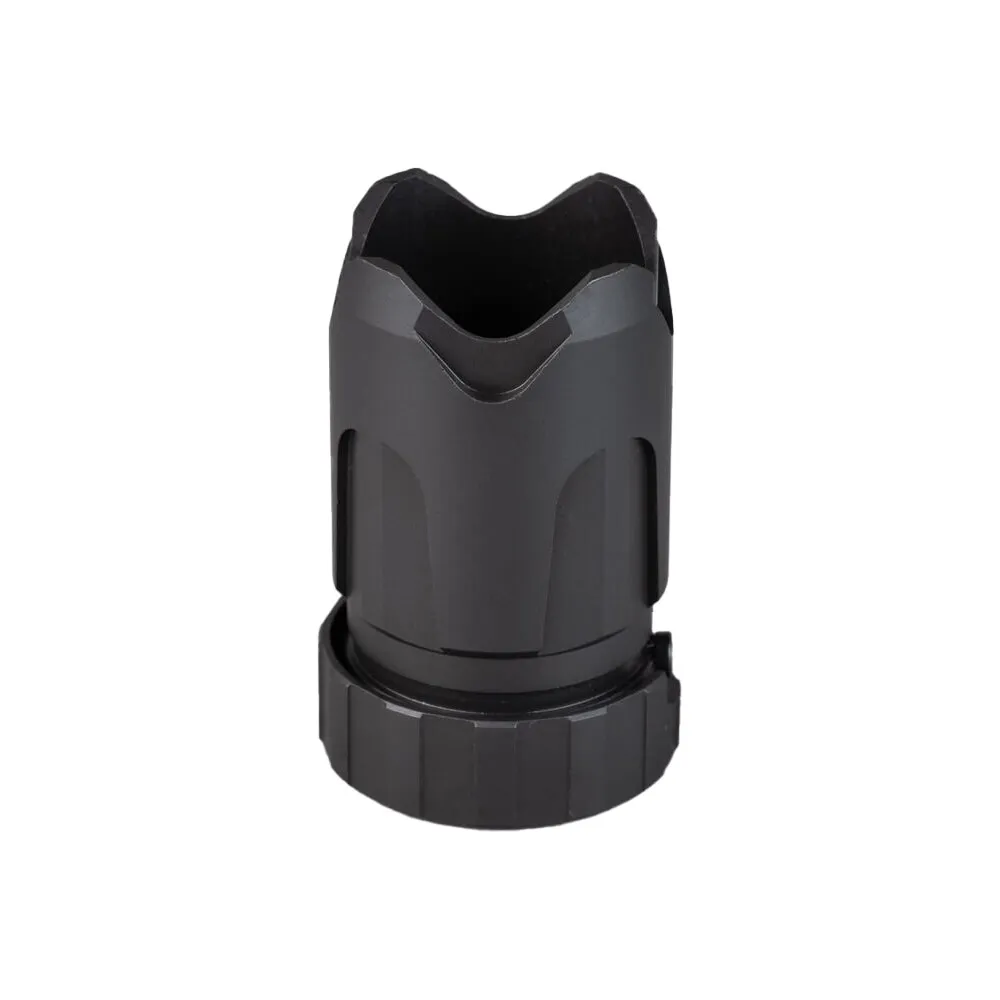 Silencerco Steel Blast Shield for ASR Muzzle Device, Black - AC1548 - Muzzle Device for AR-15, vista 1