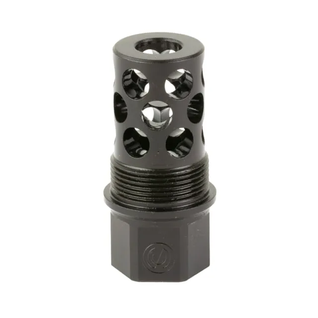 SilencerCo TOMD Compact Radial Muzzle Brake 30 Caliber Fits 5/8X24 Compatible with Thread Over Mounts - Muzzle Device for AR-15 - view 1