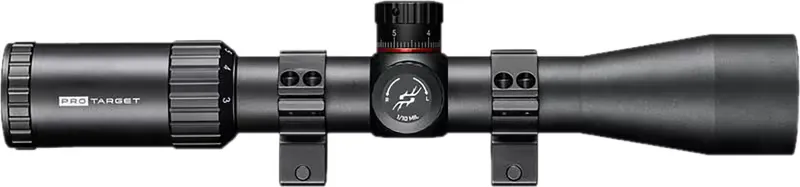 Simmons Pro Target Rifle Scope 30mm Tube 3-9x 40mm Mil-Dot Reticle Matte Black - Rifle Scope - view 2
