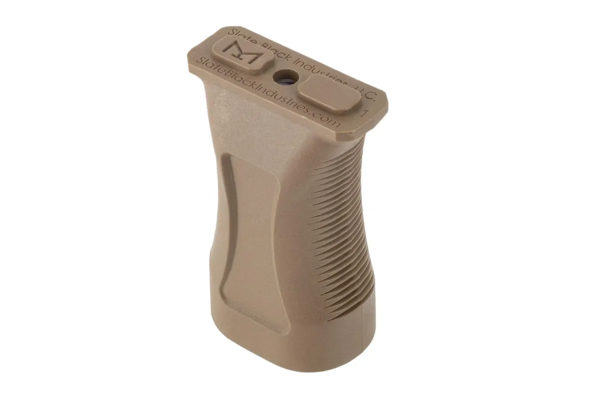 Slate Black Industries Vertical Grip M-LOK - FDE - Foregrip for AR-15 - view 1