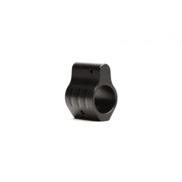 SLR Rifleworks SLR GB6 .625 Non-Adjustable Micro Low Profile Gas Block w/.450 in. Set Screw Spacing Black - Gas Block for AR-15 - view 1