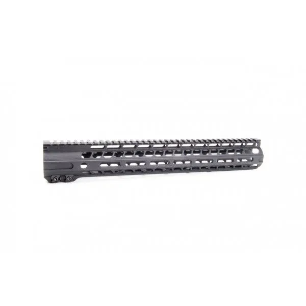 SLR Rifleworks SLR inch SOLO Lite M-LOK .308 High Profile Handguard Black - Handguard for AR-15 - view 1