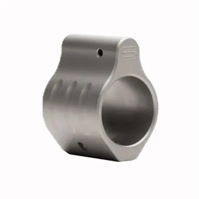 Slr Rifleworks Micro Gas Block .875 Set Screw Titanium - Gas Block for AR-15 - view 1