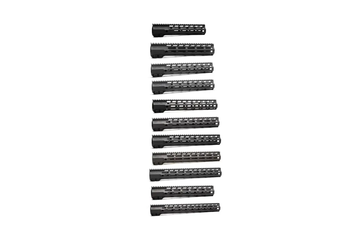 SLR Rifleworks SLR ION Lite M LOK Handguard - Handguard for AR-15, vista 2
