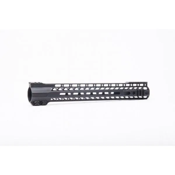 Slr Rifleworks Solo Series Ultra Lite M-Lok Ar-15 Handguard - Black - 15" - Handguard for AR-15, vista 1