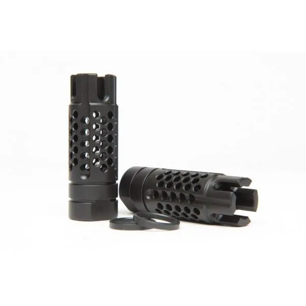 Slr Rifleworks Synergy Ar-10 Mini Comp - 5/8x24 - Muzzle Device for AR-15, vista 3