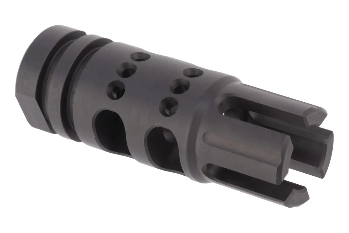 Slr Rifleworks Synergy Bcf Ar-10 Muzzle Brake - 5/8x24 - Muzzle Device for AR-15 - view 1