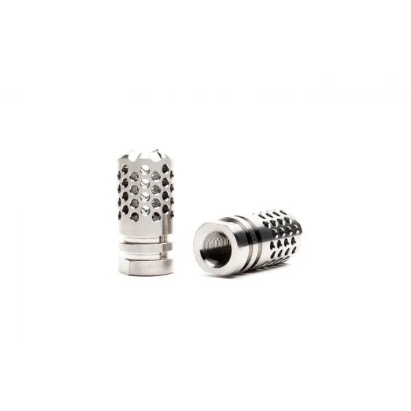 Slr Rifleworks Synergy Mini Comp 9mm 1/2x28 - Muzzle Device for AR-15 - view 3
