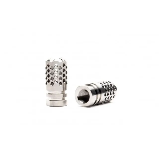 Slr Rifleworks Synergy Mini Comp 9mm 1/2x28 - Muzzle Device for AR-15 - view 1