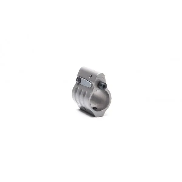 SLR Rifleworks SLR Sentry 6 .625 Adjustable Gas Block w/.400 in. Set Screw Spacing Titanium - Gas Block for AR-15 - view 1