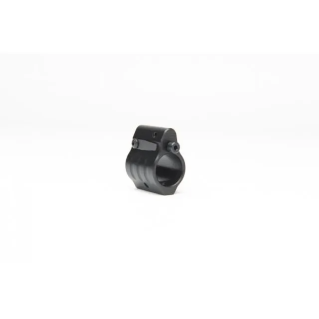 SLR Rifleworks SLR Sentry 6 .625 Adjustable Gas Block w/.450 in. Set Screw Spacing Black - Gas Block for AR-15, vista 1