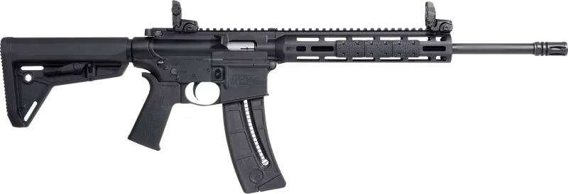Smith & Wesson 10213 M&P15-22 Sport Semi-Auto 22 Long Rifle 16.5" 25+1 Mbus Magpul MOE SL Black - Complete Rifle, vista 1