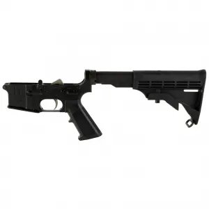 Sons of Liberty Gun Works .223 Remington AR Lower, Black - MILSPECLOWER - Lower Receiver for AR-15 - view 1
