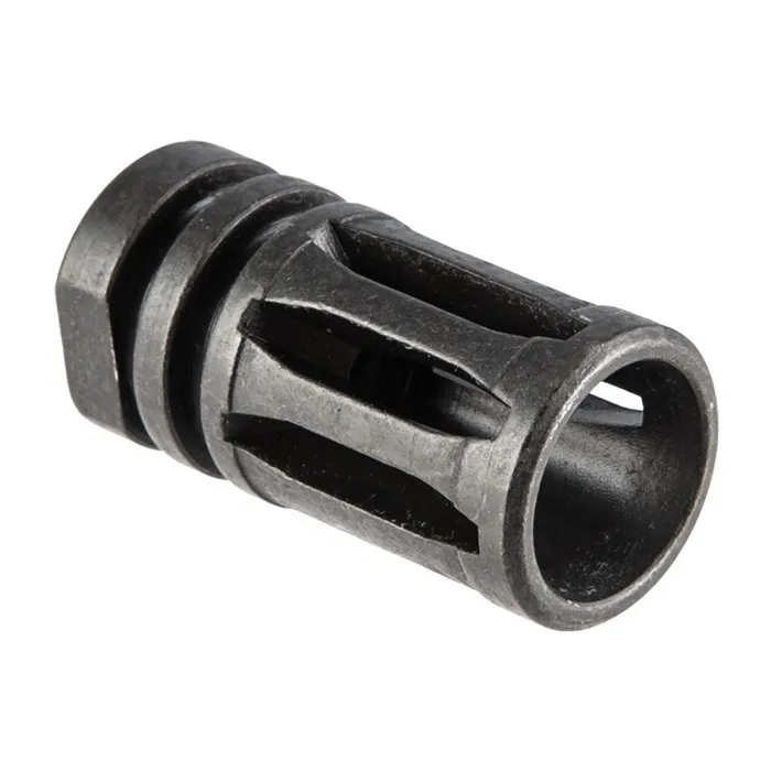 Sons of Liberty Gun Works Ar-15 A2 Flash Suppressor 22 Cal 1/2-28 Steel Black - Muzzle Device for AR-15 - view 1