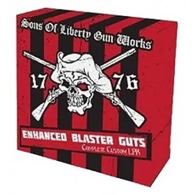 Sons of Liberty Gun Works Ar-15 Blaster Guts Lower Parts Kits - Ar-15 Enhanced Blaster Guts Lower Parts Kit Customizable - Lower Receiver for AR-15, vista 1