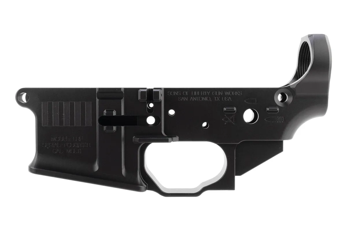 Sons of Liberty Gun Works Forward Controls Design Billet Lower Receiver - Lower Receiver for AR-15 - view 4