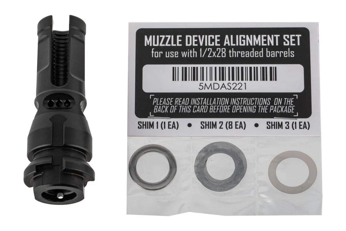 Sons of Liberty Gun Works NOX AR-15 Flash Hider - NOX9556 - Muzzle Device for AR-15 - view 4