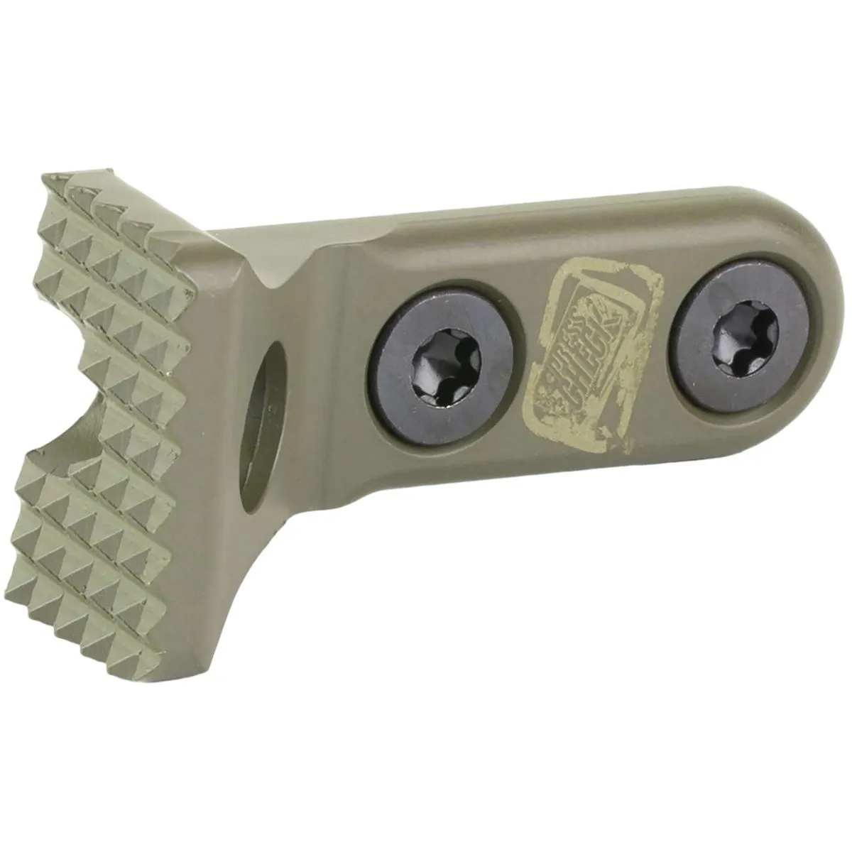 Sons of Liberty Gun Works Presscheck Barricade Stop, Moss Green - Tactical Stop for Improved Field Performance and Stability - BARRICADE-MOSS - Foregrip for AR-15 - view 1