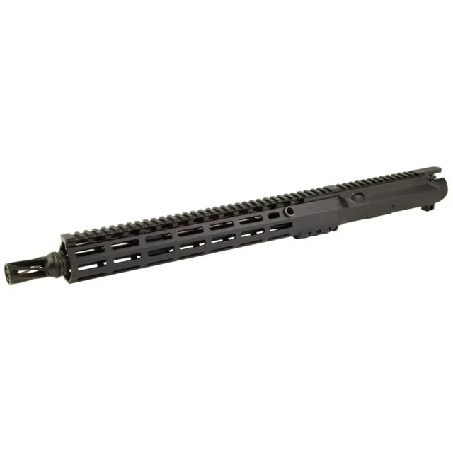 Sons of Liberty Gun Works Broadsword 89 V2 Upper Receiver 556NATO 14.5" HUXWRX Flash Hider Low Profile Gas Block Black - Upper Receiver for AR-15 - view 1
