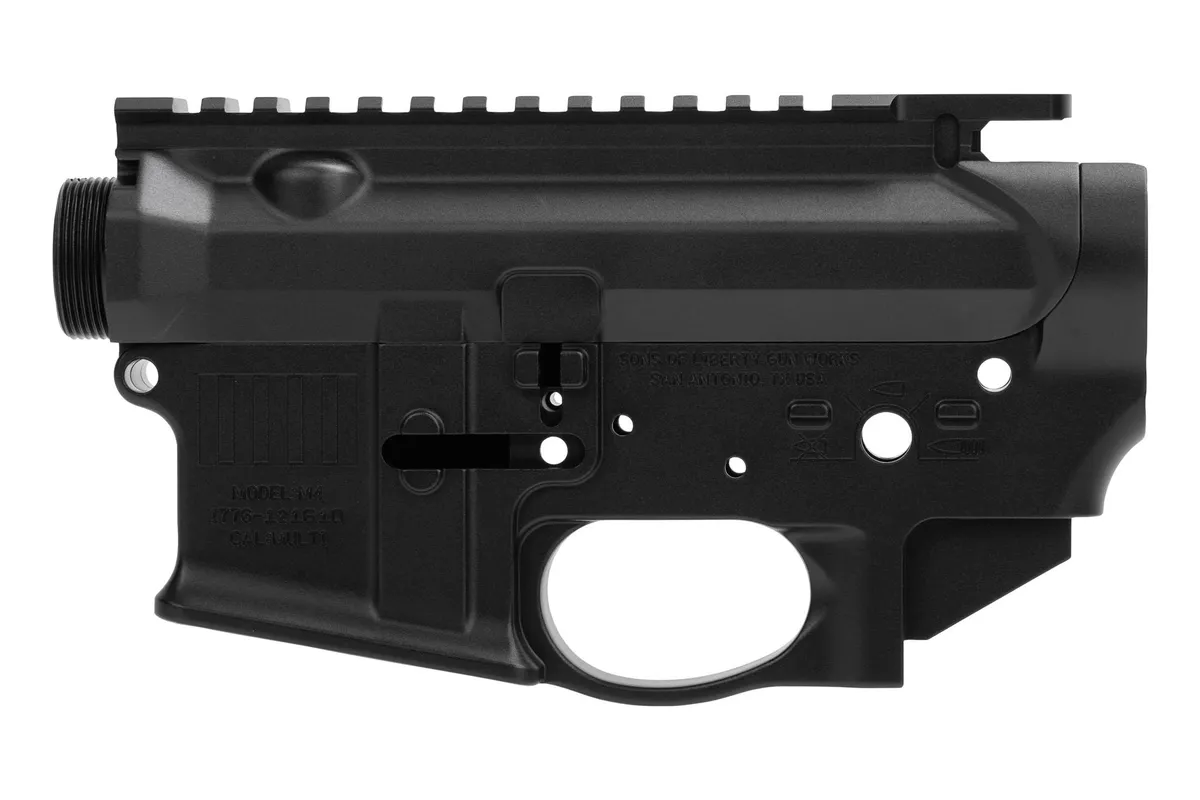 Sons of Liberty Gun Works Broadsword M4-89 Stripped Receiver Set - Lower Receiver for AR-15 - view 3