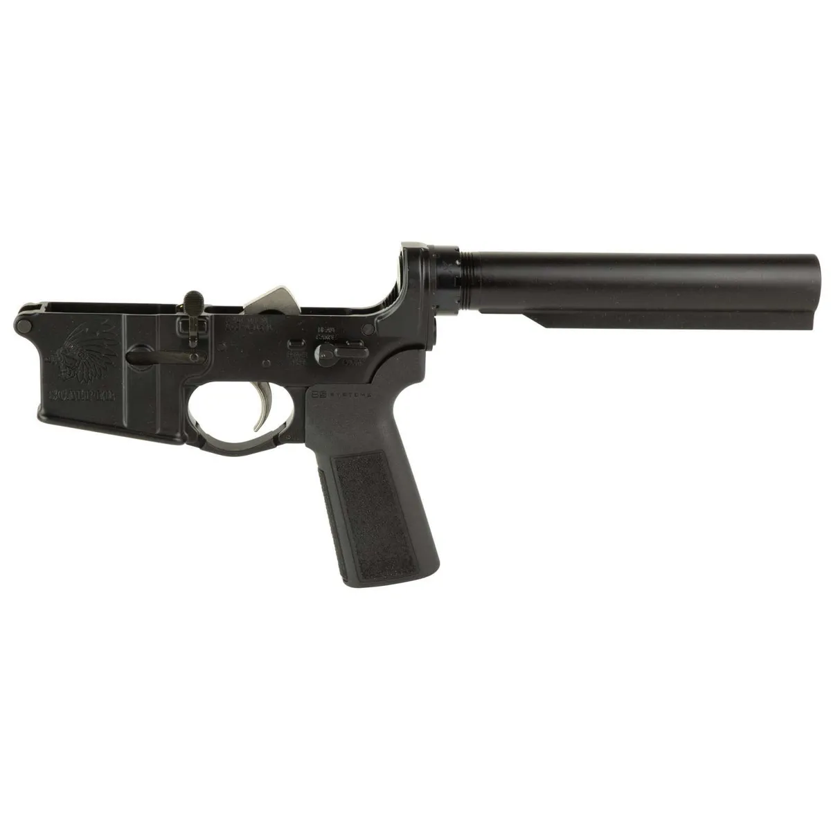 Sons of Liberty Gun Works Scalper Complete Lower, Black - Lower Receiver for AR-15, vista 1