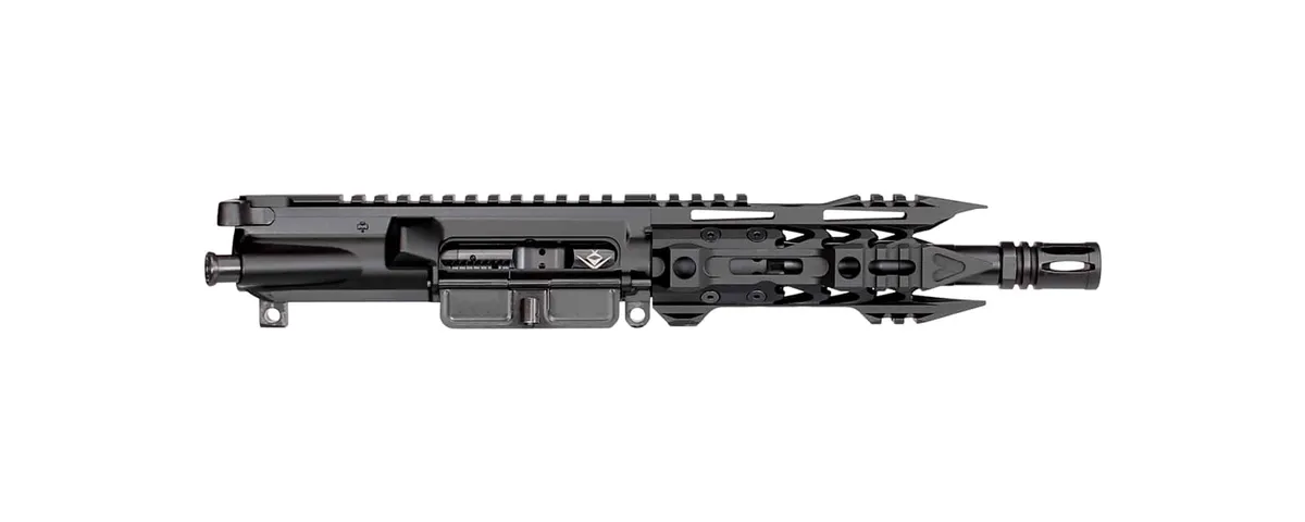 Sons of Liberty Gun Works 6.75″ 300 Blackout Upper w/ JAVELIN-5.95″ M-LOK Rail System – A2 Flash Hider - Upper Receiver for AR-15 - view 1