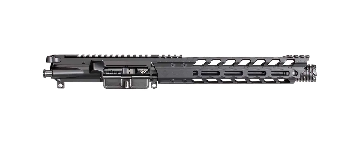 Sons of Liberty Gun Works 9.2″ 5.56 Carbine AGP Upper with Firestorm-10″ M-LOK Rail System and Buzzsaw Linear Compensator - Upper Receiver for AR-15 - view 1