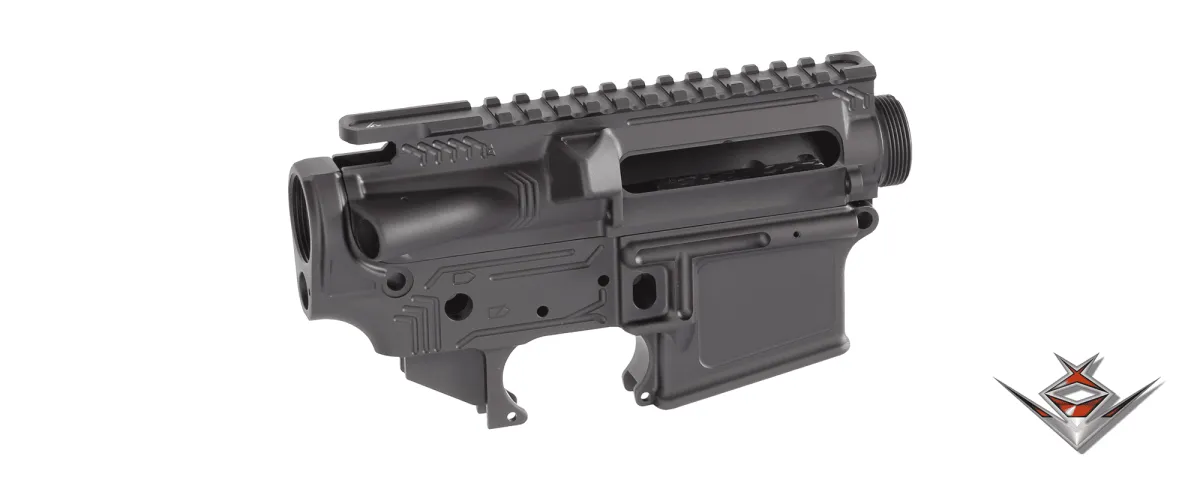 Sons of Liberty Gun Works Legacy 2.0 Forged Receiver Set (Stripped) -Cerakote: Graphite Black - Lower Receiver for AR-15 - view 2