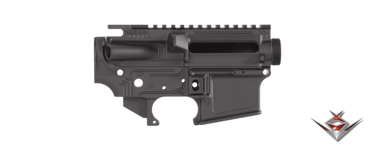 Sons of Liberty Gun Works Legacy 2.0 Forged Receiver Set (Stripped) -Cerakote: Graphite Black - Lower Receiver for AR-15 - view 3