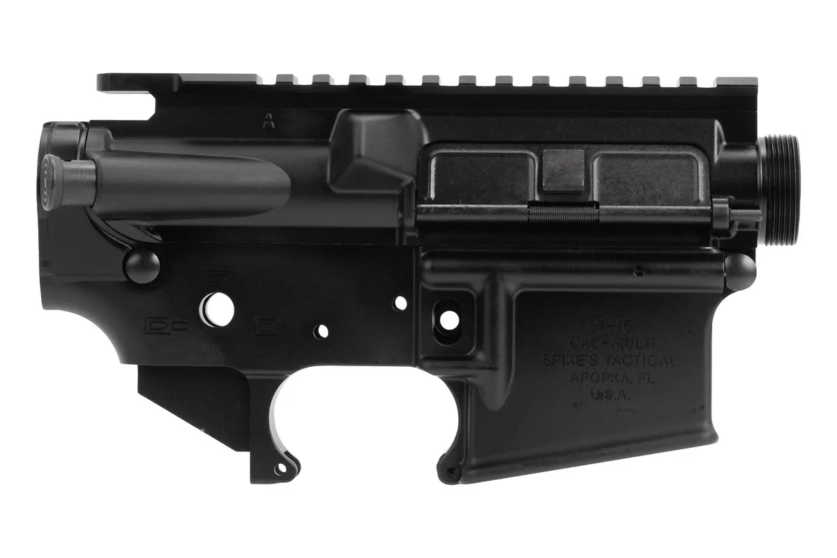 Spike's Tactical AR-15 Receiver Set - No Logo - Lower Receiver for AR-15 - view 1
