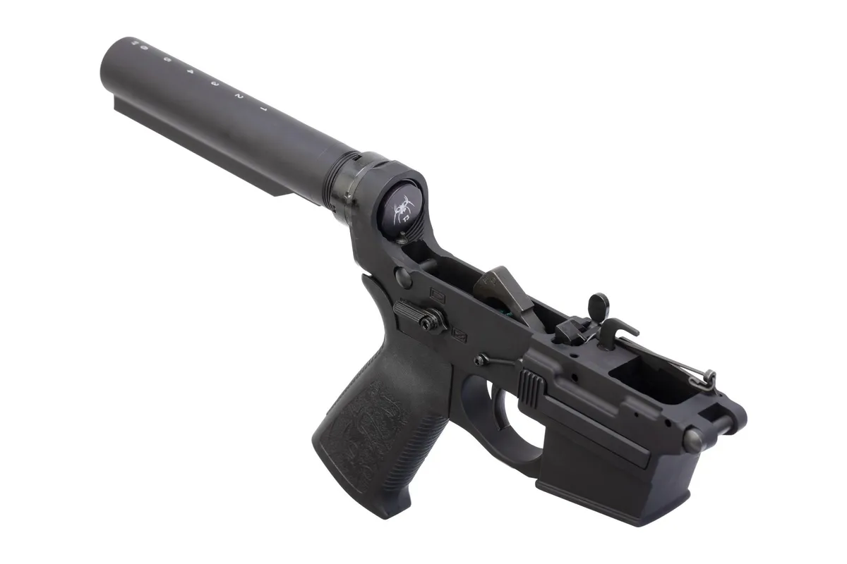 Spike's Tactical Complete 9mm AR-15 Lower - Spider- Glock Magazines - No Stock - Lower Receiver for AR-15 - view 2