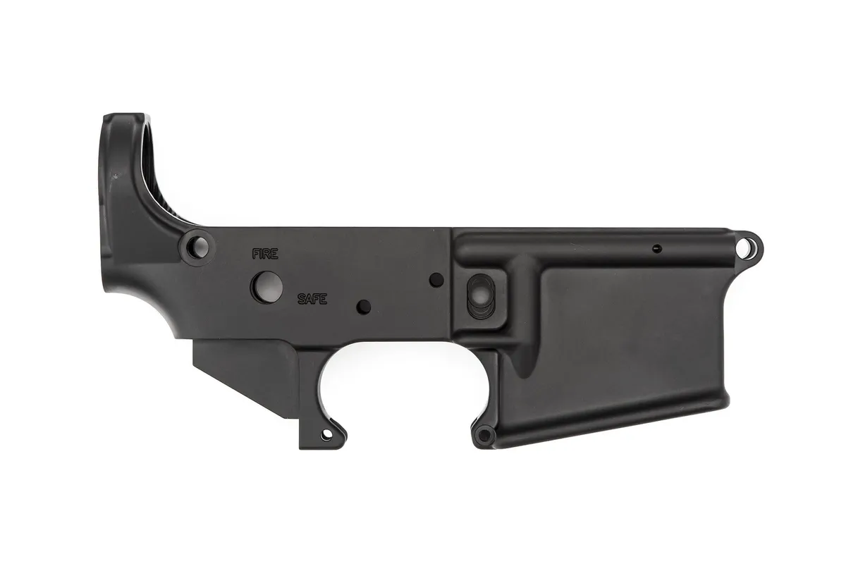 Spike's Tactical STLS018 Spider Fire/Safe Stripped Lower 223 Rem 556NATO - Black - Lower Receiver for AR-15 - view 3