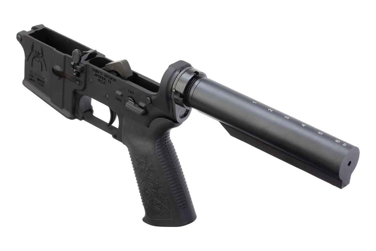 Spike's Tactical Spikes Tactical Complete AR-15 Lower - Spider - No Stock - Lower Receiver for AR-15 - view 4
