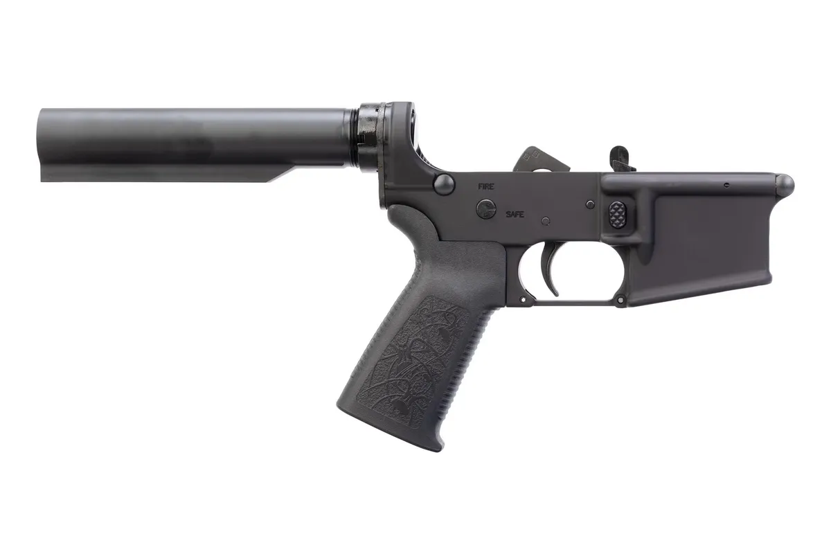 Spike's Tactical Spikes Tactical Complete AR-15 Lower - Spider - No Stock - Lower Receiver for AR-15, vista 1