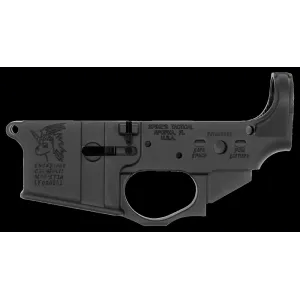 Spike's Tactical SPIKES TACTICAL STRIPPED LOWER RECEIVER MULTI CAL SNOWFLAKE--COSMETIC BLEM - Lower Receiver for AR-15, vista 1