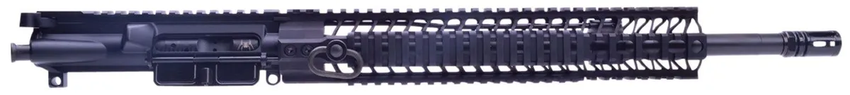Spike's Tactical Spikes Tactical .223 Rem/5.56 16" Barrel Complete Upper Assembly, Mil-Spec Phosphate Coated, 12" Black Free Float SAR3 Rail - STU5035-S2S - Upper Receiver for AR-15 - view 1