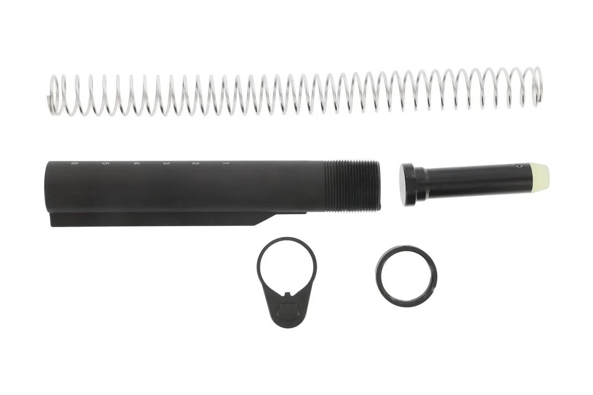 Spike's Tactical 6-Position Mil-Spec Buffer Tube Assembly - Buffer Tube Assembly for AR-15 - view 2