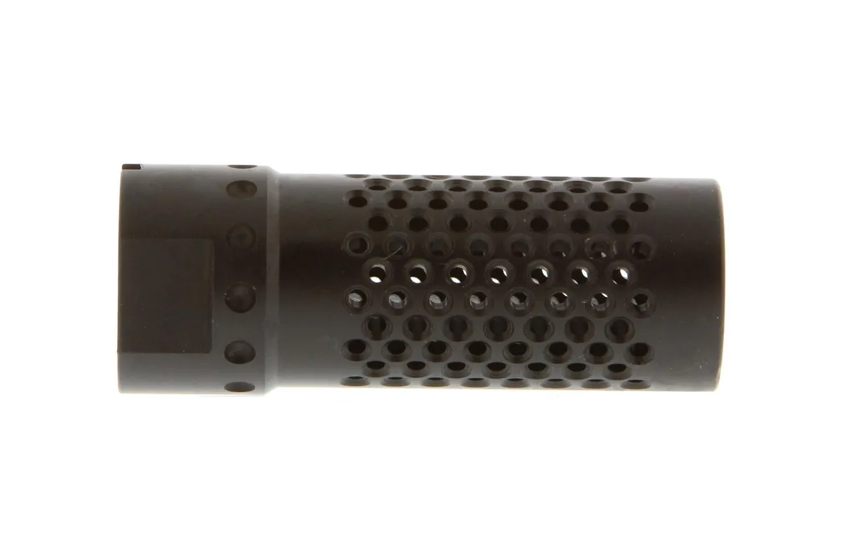 Spike's Tactical Dynacomp AK Brake 7.62x39 Left Hand Thread 14.1, Black - SAKD14M - Muzzle Device for AR-15 - view 3