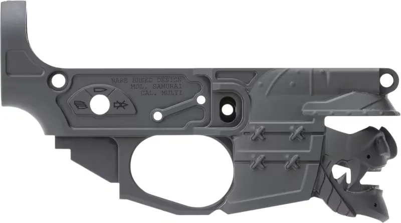 Spike's Tactical Rare Breed Samurai Stripped Ar-15 Lower Receiver - Painted - Lower Receiver for AR-15 - view 1