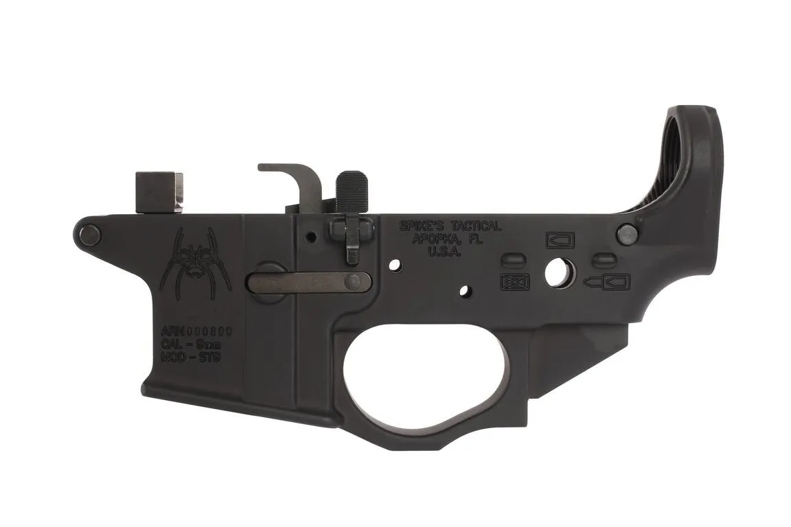 Spike's Tactical Spider 9mm Ar-15 Lower - Colt - Lower Receiver for AR-15 - view 2