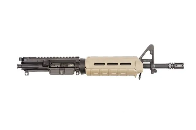 Spike's Tactical Spikes Tactical Upper 5.56 11.5in FN CHF w/FDE MOE Handguards & FSP - Upper Receiver for AR-15, vista 1