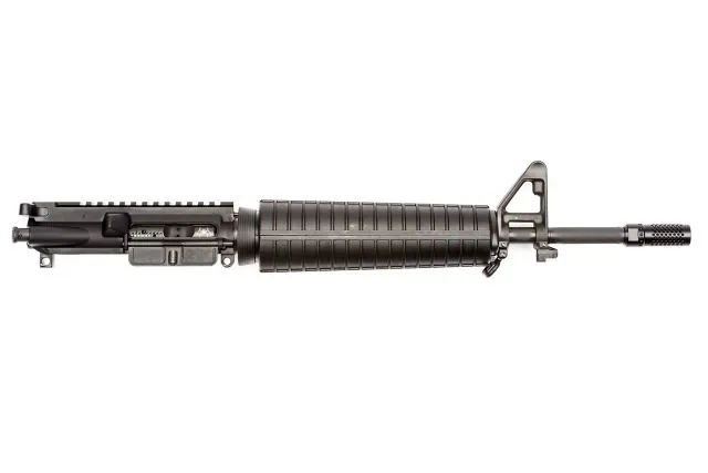 Spike's Tactical Spikes Tactical Upper 5.56 14.5in 16in OAL CHF Midlength w/Mid Length Handguards w/ Vortex - Upper Receiver for AR-15, vista 1