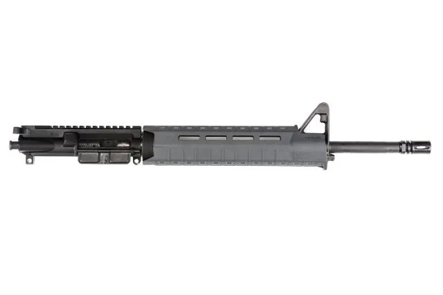 Spike's Tactical Spikes Tactical Upper 5.56 16in Midlength LE w/MOE Grey SL Handguard - Upper Receiver for AR-15, vista 1